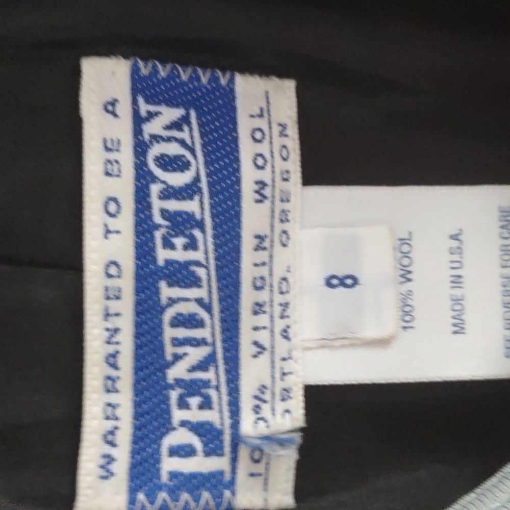 Pendleton Gray Blazer Jacket 100% Virgin Wool 8 V… - image 5